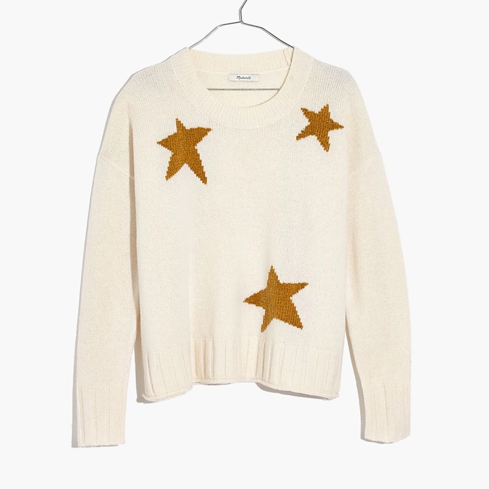 Madewell Star Pullover Sweater